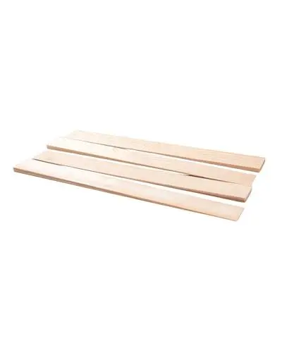 Produktbild: GEDOTEC Holzkeile | THE WOODZ | Unterlegkeile aus Kiefernholz | 32 x 298 mm, 42 Stück | Premium-Qualität, glatt und splitterfrei | zum Ausgleichen und Nivellieren von Böden und Holzkonstruktionen