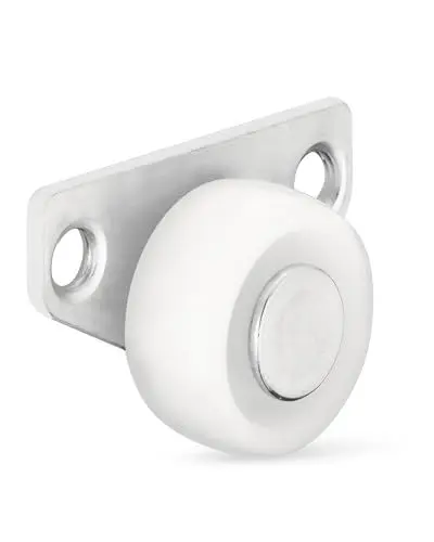 Produktbild: Gedotec Kastenrolle 30x14 mm I 4 Stück Bettkastenrolle I Parkett-Seitenrolle zum Schrauben I Möbelrolle Tragkraft 40 kg Bockrolle für Bettkästen & Bodenschubladen I Kastenbockrolle weiche Lauffläche