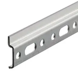 Produktbild: Gedotec Wandschiene Küchenschrank Schrankaufhänger Aufhängeschiene - Oberschrank | Länge 1250 mm | Stahl verzinkt | Montageschiene für Hänge-Schränke | 1 Stück - Hänge-Schiene Metall zum Schrauben