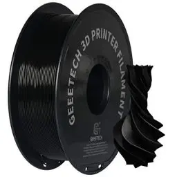 Produktbild: GEEETECH PETG Filament 1,75 mm schwarz 1 kg Spool für 3D-Drucker