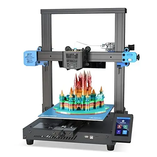 Produktbild: GEEETECH Thunder 3D Schnelldrucker Geschwindigkeit bis zu 300mm/s, X/Y-Achse mit Closed-Loop-Antrieb, mit effizienter Wärmeableitung,Dual Drive Gear Extrusion System, Multi Druckmodi