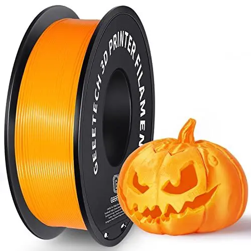 Produktbild: GEEETECH Upgrade PLA Filament für 3D Drucker 1,75mm +/- 0,02mm New Orange, Spule 1kg
