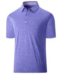 Produktbild: geeksport Poloshirt Herren Business Kurzarm Golf Tennis Freizeit Sport Tshirts Polo Männer Sommer Schwarz Blau Grau M-3XL