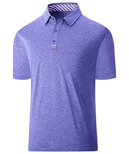 Produktbild: geeksport Poloshirt Herren Business Kurzarm Golf Tennis Freizeit Sport Tshirts Polo Männer Sommer Schwarz Blau Grau M-3XL
