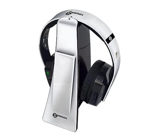 Produktbild: Geemarc CL7400 - Kopfhörer mit optischem Anschluss und verstärkter Lautstärke für Fernseher, Mobiltelefone und Computer für Senioren und Hörgeschädigte - Geringer oder starker Hörverlust - Version DE