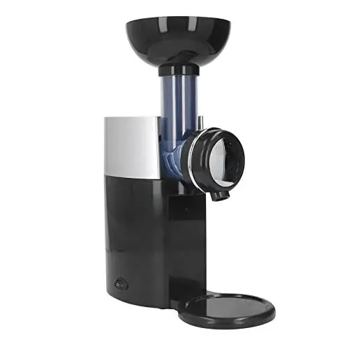 Produktbild: Gefrorene Fruchtnachtisch-Maschine, ABS Einfach, Schwarze Eiscreme-Maschine 60Hz für Haus zu Säubern (EU-Stecker 220 V)