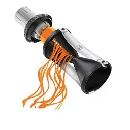 Produktbild: Gefu Original Spiralschneider 13780 - Frische Gemüsespaghetti im Handumdrehen dank Spirelli 2.0 – Profi Küchenhelfer, 17.0x7.3x7.3 cm, Schwarz