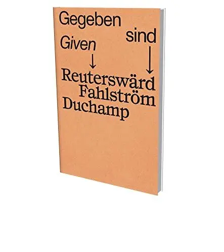 Produktbild: Gegeben sind → Reuterswärd Fahlström Duchamp: Kat. Sprengel Museum Hannover