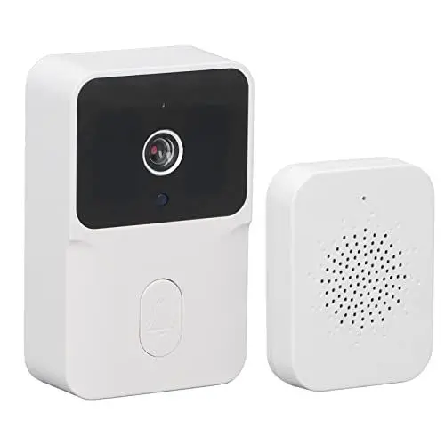 Produktbild: Gegensprechanlage, Videokamera, Türklingel, Türklingel, Kamera, Kabellose WiFi-Video-Türklingel, Intelligente 480P-HD-Nachtsicht, Angetriebenes Video, Video-Türklingeln