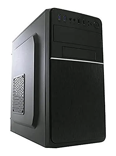 Produktbild: Gehäuse LC-Power Micro ATX 2015MB ohne Netzteil (Black/2xUSB2.0+3.0)