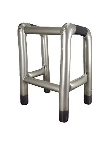 Produktbild: B&S Trendz aufblasbar Zimmer Walking Rahmen Kostüm Spass Zubehör 58x88x45cm