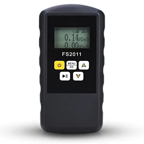Produktbild: Geigerzähler,FS2011 β γ χ Ray Gamma Nuklear Geigerzähler mit Dosimeter,2 Erkennungsmethoden,3 Alarmmethoden Geigerzähler Handy Tragbarer Dosimeter Detektor