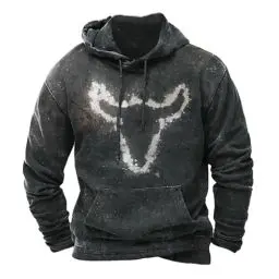 Produktbild: Geile Halloween Kostüme Hoodie Herren Blau Couple Hoodie Pullover Poloshirt Langarm Herren Sweatjacke Herren Mit Kapuze Pullover 100% Baumwolle Hoodies Herren Tarnung Klassische Kapuzenpullis