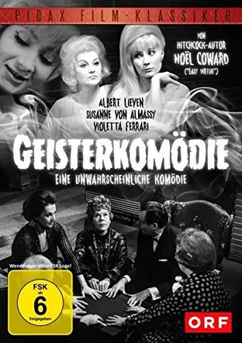 Produktbild: Geisterkomödie: Eine unwahrscheinliche Komödie (Pidax Film-Klassiker) (DVD)