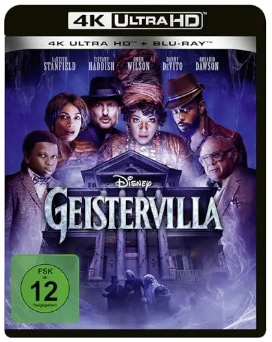 Produktbild: Geistervilla (4K Ultra HD) (+ Blu-ray)