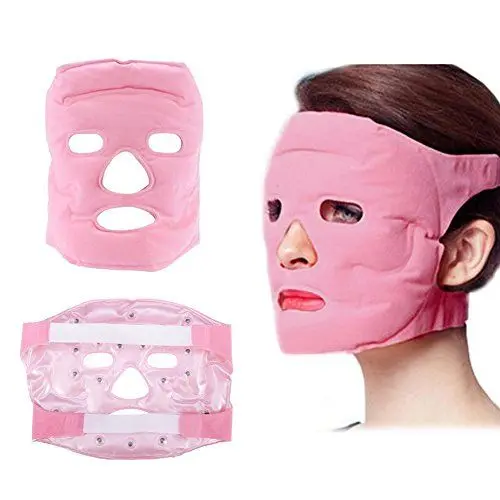 Produktbild: Gel Gesichtsmaske,Tuchmaske Gesichtsmaske, Turmalin Gel Gesichtsmaske Gesichts Magnetit Gel Gesichtsmaske reparieren Massage Schönheit lindern Müdigkeit und erfrischen die Haut