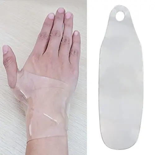 Produktbild: Gel-Handgelenkbandage, Weiche Unisex-Handgelenk-Hand-Daumenhandschuhe, Wasserdichte Silikon-Handgelenkbandage für Arthritis, Tenosynovitis, Schwellungen, Verstauchte Gelenkschmerzen und Entzündungen