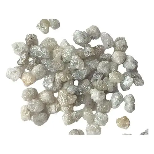Produktbild: Gems For Jewels 2–5 mm funkelnder grauer Rohdiamant, grauer Rohdiamant, ungeschliffener Diamant, grauer Diamant, lose Diamanten für Schmuck (1 ct bis 100 ct Optionen), 2–5 mm, 1 ct