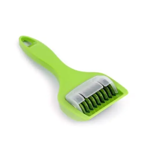 Produktbild: Gemüsehobel gemüsenudelschneider gemüseschneider vegetables cutter vegetable choppers Stoßfest Werkzeug zum Schneiden von Gemüse Kartoffelchipsschneider Knoblauchschneider Green TOPBATHY
