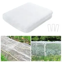 Produktbild: Gemüsenetz Garten Feinmaschig 2 * 10M Insektennetz Schutznetz Gartennetz Vogel Netz für Pflanzen Gemüse Blumen Garten Obstgarten