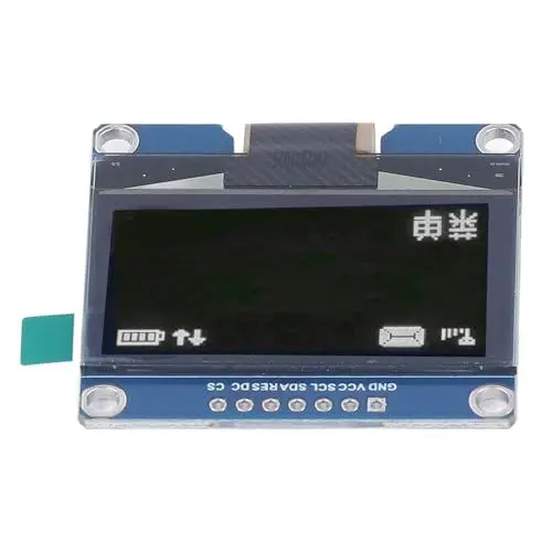 Produktbild: Anzeigemodul, SPD0301-Einheit, Stromsparender IPS-Flexibler 1,54-Zoll-Einfachinstallationsbildschirm 3,3 V-5 V für Haushaltsgeräte (MRC129A Weiß)