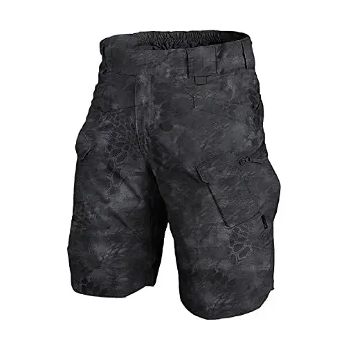Produktbild: Kurze Sommerhose Herren Sommer Kurze Hosen Bermuda Kurze Hose Männer Freizeithose Tauchshorts Sommer Freizeit Stoffhose Trainings Jogginghose Winter Arbeitshose (Marine,5XL) (Schwarz,M)