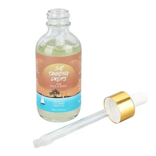 Produktbild: Generic Selbstbräunungstropfen, 60 Ml Sunless Dark Tanning Oil Zur Hautreparatur bei Empfindlicher Haut