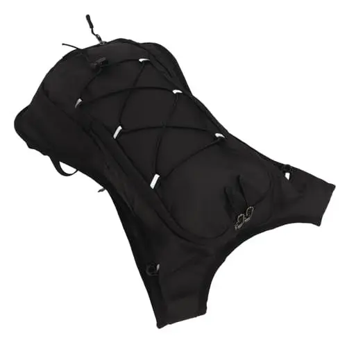 Produktbild: Generic Trinkrucksack, Reflektierende Streifen, Wasserrucksack, Helmbefestigung, Netz, Leicht, Zum Laufen (Black), Genericcig19gr0y7-13