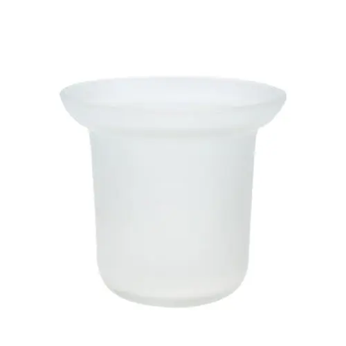 Produktbild: GENERISCH Toilettenbürstenhalter Aus Glas Mit Mattem Finish Stabiler Bürstenhalter Für Badezimmer Zur Aufbewahrung Von Toilettenbürsten Geeignet Für Zuhause Hotels Und Büros