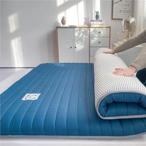 Produktbild: Generisch 002,120x200x5cm, Futon Matratze Bodenmatratze, Faltbare Schlafmatte Futon Bodenmatratze, Gästematratze Faltmatratze, Camping Matratze, Camping Couch,