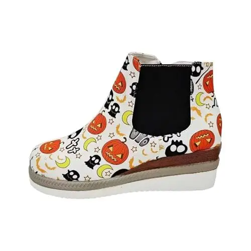 Produktbild: Generisch 10 euro artikelReitstiefel Damen Casual Langschaft Boots Winterschuhe Damen Flach Rutschfeste Laufsohle Casual Spitze Zehe Klobiger Blo damen schuhe sale