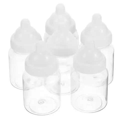 Produktbild: Generisch 12Er Boxen Süßigkeiten Box kleine Geschenkboxen Pralinen Süßigkeitenboxen Babyflaschen Süßigkeitenbehälter Babyflaschengeschenke für die Babyparty Babyflasche für Babypartyspiel