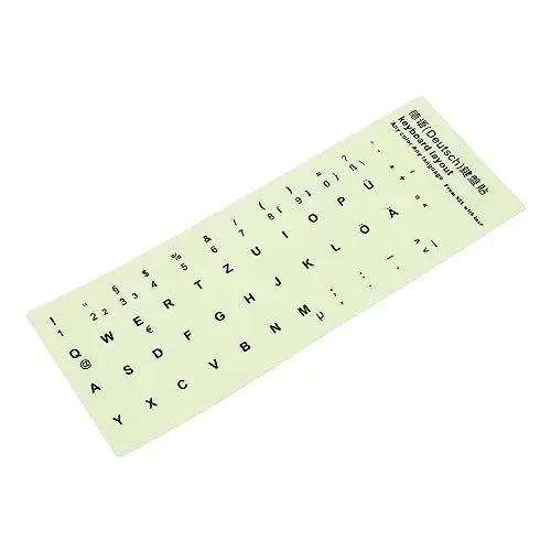 Produktbild: Leuchtender Tastaturaufkleber Für Stück Und Laptop Kompatibel Mit Tastaturfolie Einfache Installation