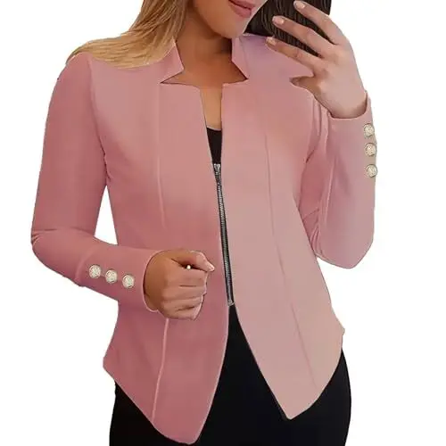 Produktbild: Generisch 1 Cent Artikel Winterjacke Damen Fleecejacken Pullunder Damen Warehouse Deal Retourenware Kuscheljacke Damen Same Day Lieferung Produkte Steppmantel Damen Leicht Outlet Angebote