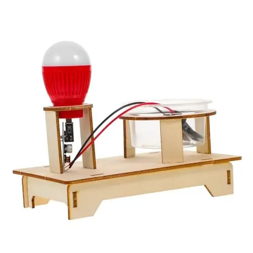 Produktbild: Generisch 1 Satz DIY Experimentierkasten für Elektronik Schaltung Salz Wasser Lampe Bildungsset für Frühes Lernen und Praktische Fähigkeiten Wissenschaftliche Experimente für Schule und