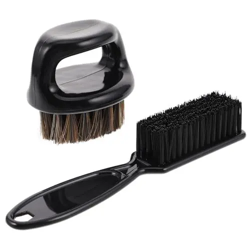 Produktbild: Generisch 1 Satz Herren Bartpflege Set Professionelle Haarbürste für Bart und Kopfhaut Teiliges Set mit Nylonborsten für Pflege von Bart und Frisur für Gepflegte Styles