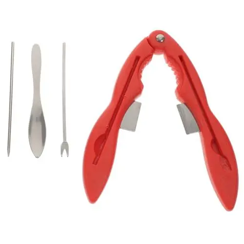 Produktbild: Generisch 1 Set Edelstahl Krabbenfresser Meeresfrüchtegabeln Edelstahl Krabbenfresswerkzeug Krabbenkoch Partyzubehör Meeresfrüchte Picks Krabbencracker Und Werkzeuge Hummer Picks