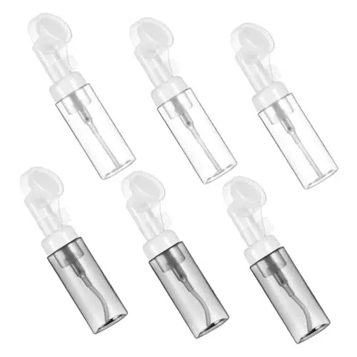 Produktbild: Generisch 6st Schaumflasche Airless-pumpflasche Parfümflasche Nebelwasserflasche Schaumpumpe Sprühflasche Schwamm Flaschen Container Nachfüllpackung Für Schäumende Handwaschmittel Plastik