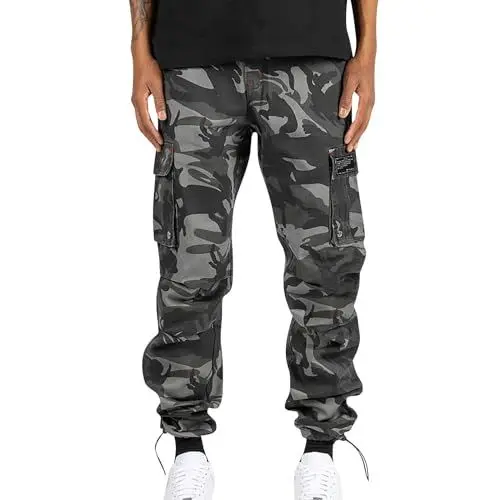 Produktbild: Generisch Arbeitshosen Männer Jagdhose Herren Wanderhose Herren Militär Hose Herren Arbeitshose Outdoorhose Performance Pants Outdoorhose Herren Camouflage Hose Herren Trekkinghose Grau 2XL