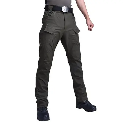 Produktbild: Generisch Arbeitshosen Männer Strapazierfähige Utility Security Tactical Funktionshose für Männer Lässige Arbeitshose Herren