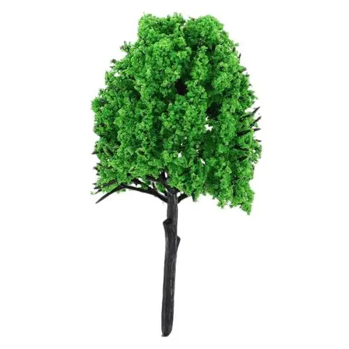 Produktbild: Generisch Baumschmuck Modell Bergahorn Kleine Tannen Zur Dekoration Kleine Bäume Zum Basteln Kleine Künstliche Bäume Modelleisenbahn Mini-Baum Miniaturbäume Kiefer Green Plastik