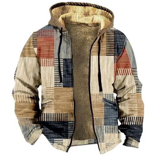 Produktbild: Herren Steppjacke Herren Mantel Lang - Herrenmäntel College Jacke Herren Ledermantel Herren Schwarz Lang Windjacke Herren Wachsjacke Herren Kapuzenjacke Herren Trainingsjacke Herren Winterjacke