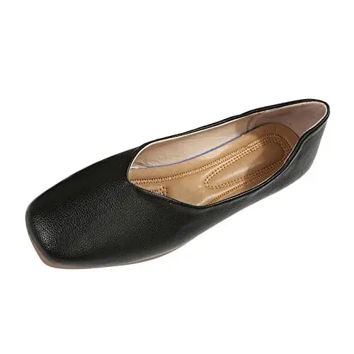 Produktbild: Generisch Damen Fitness Schuhe Herren-Traillaufschuhe Damen Volltonfarbe Quadratischer Flache Bequeme Flache Freizeitschuhe Atmungsaktive Schuhe Jogging Schuhe Damen 43 Damen (Black, 40)