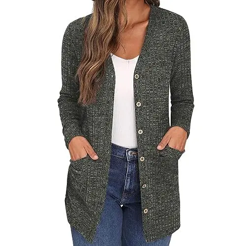 Produktbild: Generisch Ladies Jacket Winter Sale, Bestellung Verwalten, Softshelljacke Für Damen Winterjacke Mantel Damenbekleidung Strickjacke Damen Schwarz Knopfleiste, Damen Lange Jacke Winter Sale