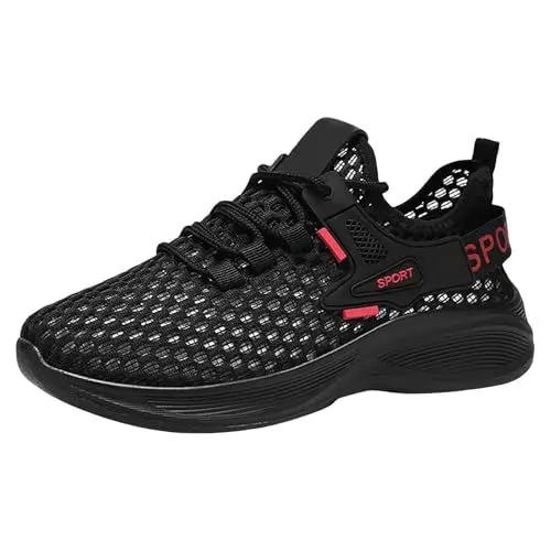 Produktbild: Generisch Damen Sneaker Atmungsaktiv Turnschuhe Leicht Laufschuhe Sportschuhe Freizeitschuhe Sneaker Schuhe Damen 39-42 Sneakers 37 Breit