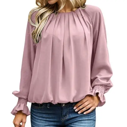 Produktbild: Elegante weiße Bluse Kurzarm graue Satin Bluse t Shirt Set Damen Sommer t Shirt Damen Grosse grössen beige Sport Tshirt longarm für Frauen aus Baumwolle blusenshirt Damen longarm weiß