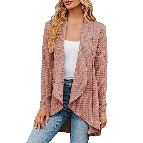 Produktbild: Generisch Damenmode Sale, Winterjacke Frauen Sale, Outdoor Jacken Für Damen Winter Einfarbig, Lockeres Cardigan-Oberteil Wintermantel Damen Warm Elegant, Damen Jacke Sale