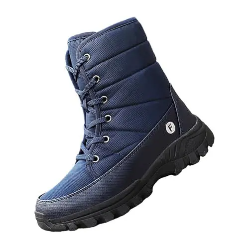 Produktbild: Generisch (Eroberer) Warme und Schneestiefel Mode in der Kälte Snowboard Schuhe Herren (Blue, 39)