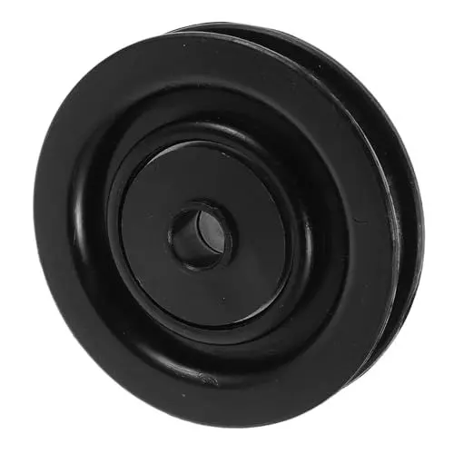 Produktbild: Generisch Fitnessgeräte krafttraining Fitness zubehör Fitnessstudioausrüstung ersatzteil Workout Riemenscheibe austauschbares Riemenscheibenrad Turnhalle Riemenscheibe Übungsrad Nylon Black