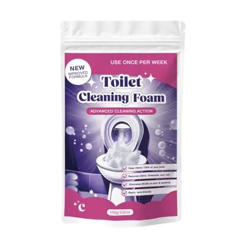 Produktbild: Generisch Fizzclean Toilettenreiniger, Fizz Clean Wc Reiniger, Toilet Cleaning Foam, Wc Schaum, Toilet Cleaner, Toilettenschaum, Toiletten Reinigung, Toilettenreiniger Schaum, Zitronenduft, 1 Stück